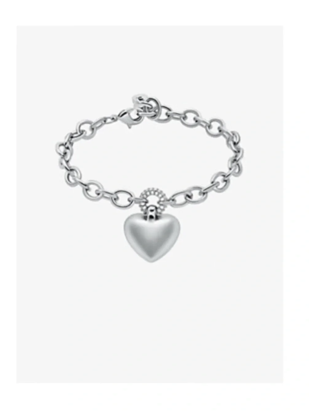 Michael Kors shiny silver